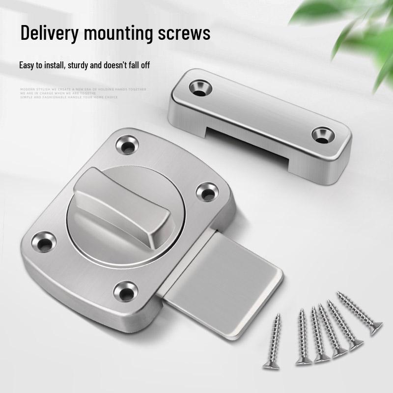 Uniwersalny Zamek Zasuwkowy do Sypialni: Wewnętrzny blokad bezpieczeństwa typu pin dla ochrony przed kradzieżą