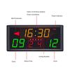 Digital Gaming Scoreboard with Aluminum Alloy for and Boxing Built-in Speaker, 100-240V, Frame, Volleyball, Badminton, (US Plug)