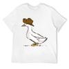 Cowboy Duck T-Shirt for a Boy Vintage Men Clothes