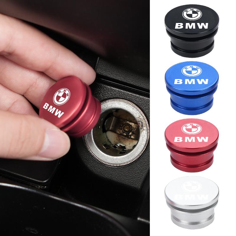 BIFL6 New 2025 Metal Car Cigarette Lighter Cover Decorative Cover DustProof Dust Cover Auto  Accessories For BMW E46 E90 E60 F30 F10 E