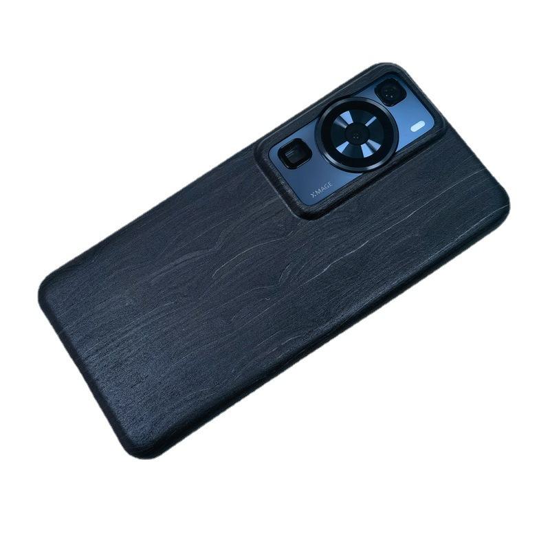 Stylish Aramid Fiber Bamboo Wooden Phone Case for Huawei P60 Pro