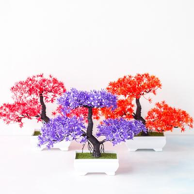 Plante Artificielle en Pot Bonsaï en Pot Décoration Maison/Bureau
