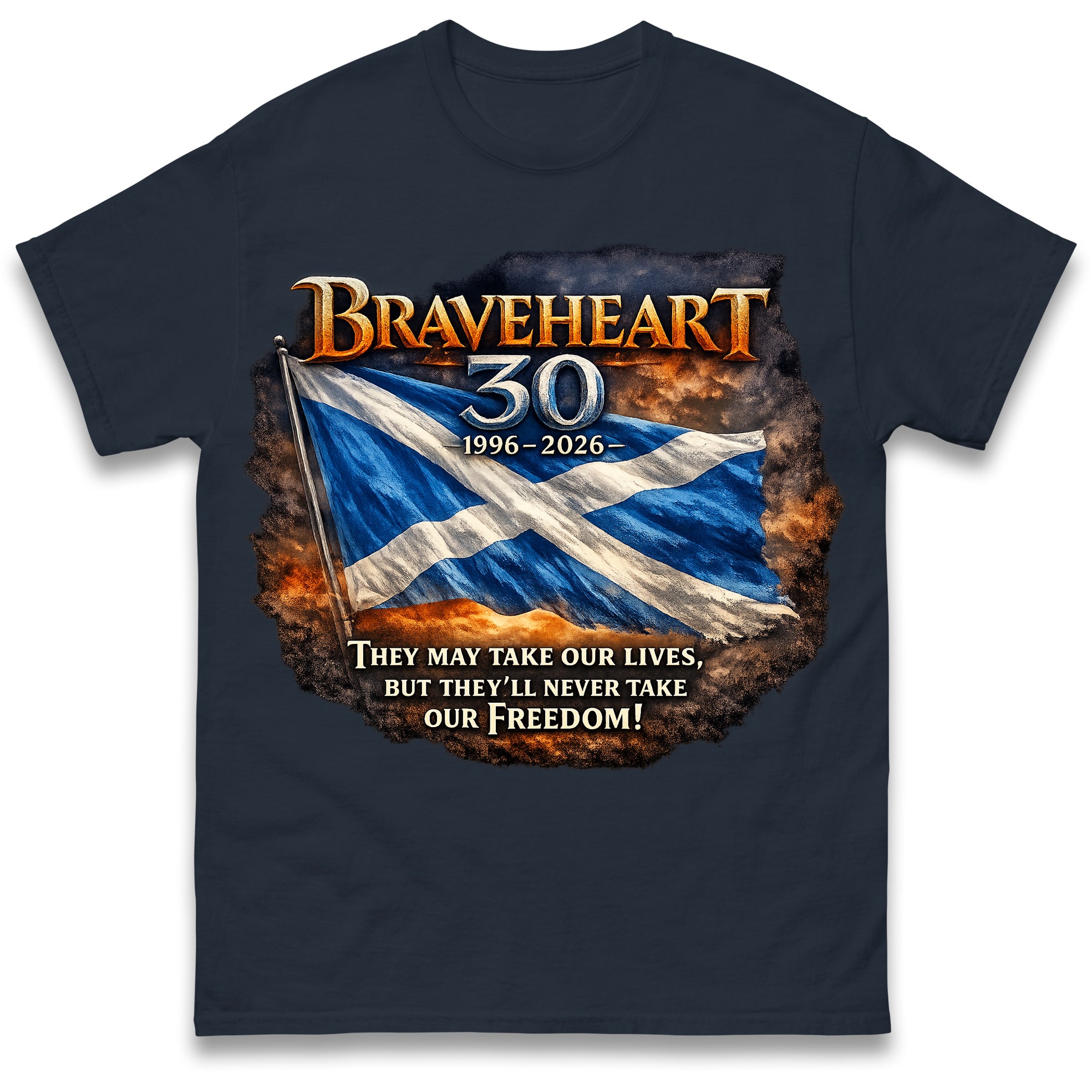 Braveheart 30th Anniversary 1996-2026 T-Shirt XL
