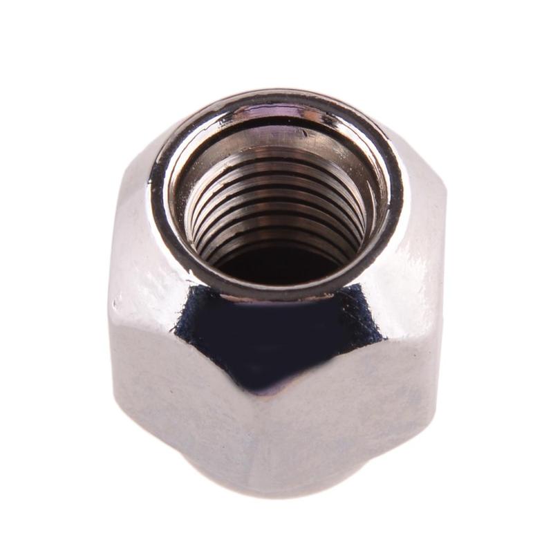 10pcs/Set Silver Car Wheel Lug Nut 5295014140 Fit for Hyundai Accent Azera Elantra Genesis Santa Fe Sonata Tucson Kia Forte