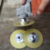Diamond Grinding Disc Double-Sided Gypsophila Cutting Disc High Performance Electroplated Diamond Coating Masonry Grinding Disc