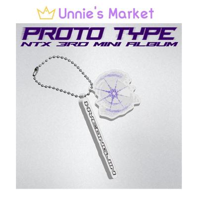 (NAME KEYRING Ver.) NTX - PROTO TYPE 3rd Mini Album + Free Gift