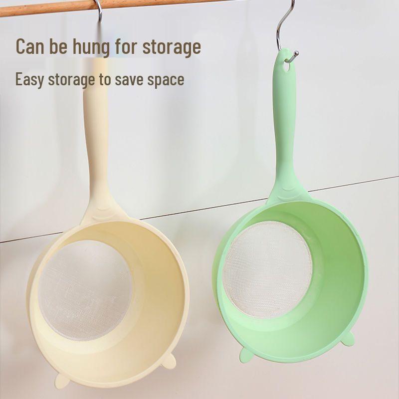 Multifunktionaler Reiswasch- und Abtropfkorb mit Löffel und Aufbewahrungsfunktionen