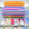 10-Hole Diamond Painting Storage Organizer Box – Includes Diamond Pen &Storage Bags,Essential Accessory for Crafters&Enthusiasts