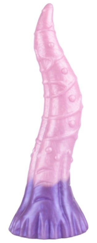 Pinky Tongue Dildo 25 X 5.5cm Pink-Purple - Anal Predator - Unusual Dildos