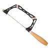 Coping Saw Kit Set Woodworking U Shaped Aluminum Curved Saw Wooden Handle for Ceramics Wood PVC
