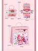 Prinzessin Make-up Set für Mädchen - Kosmetikkoffer mit Lippenstift & Nagellack