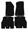 BASIC schwarze Velours-Fußmatten für: Jeep Wrangler JL 5 Türen (2018–2023)