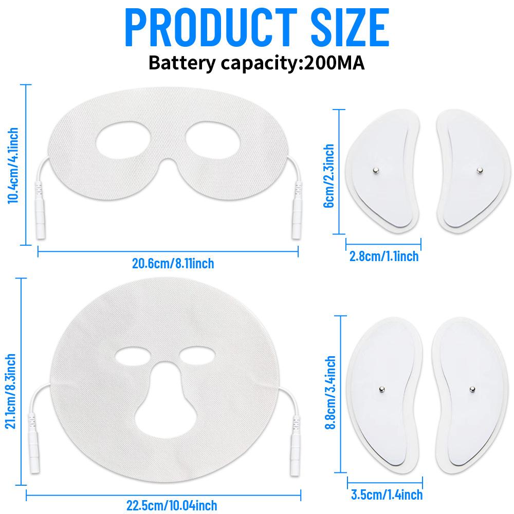 EMS Facial Lifting Massager Current Muscle Stimulator Eye Face Anti Wrinkle, Beauty Machine Skin Tightening Face Skin Care