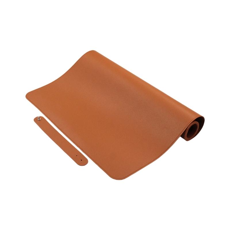 Waterproof Leather Desk Pad Large Mouse Pad Desk Writing Pad Office Accessories Leather Texture for Keyboard and Mouse 60x30