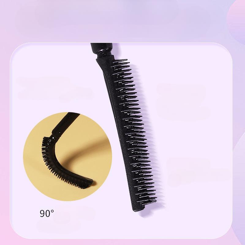 Sunflower Mascara Waterproof and Sweatproof Slim Long Curl Small Tooth Comb Very Fine Brush Head Thick and Doesn’t Smudge