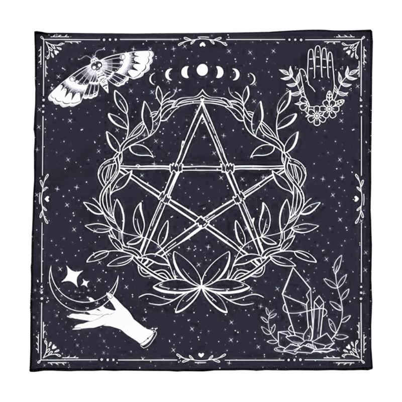 Metaphysical Game Mat Pendulum Divinations Altar Tablecloth Board Game Card Pad