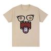 Domo Kun Funny Meme T-shirt Women's casual T-shirt Retro short sleeved oversized Tshirt Top Street wear