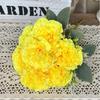 Fashion 7-Heads Fake Carnation Silk Simulated Bouquet-Artificial Flowers Fake Flower Party Decor & Holiday Gifts
