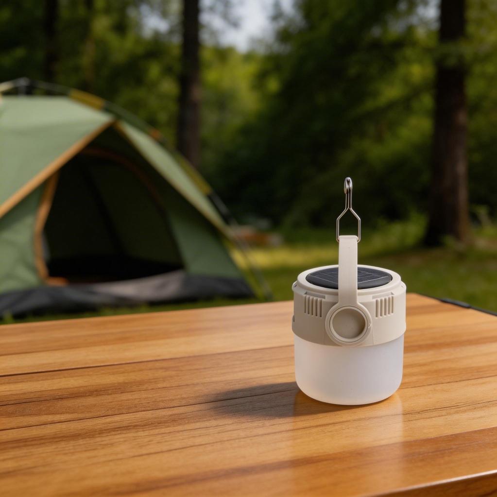 Rechargeable Portable Light Solar Camping Light Easy To Carry