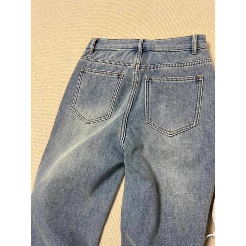 Women's Plus Size High-Waisted Fleece-Lined Slim-Fit Jeans