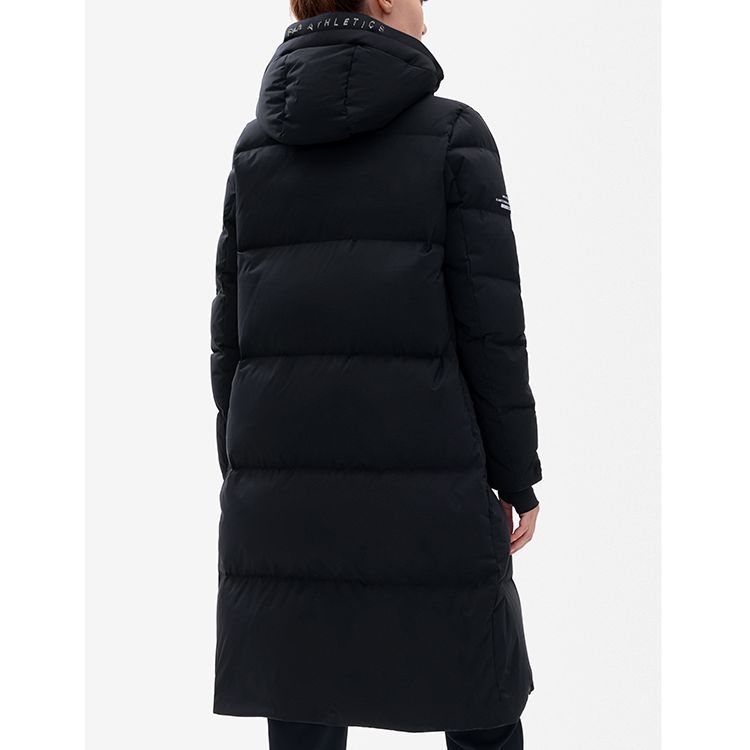 New FILA Athletics Down Jacket Women's Pitch Black A11W242908F-BK