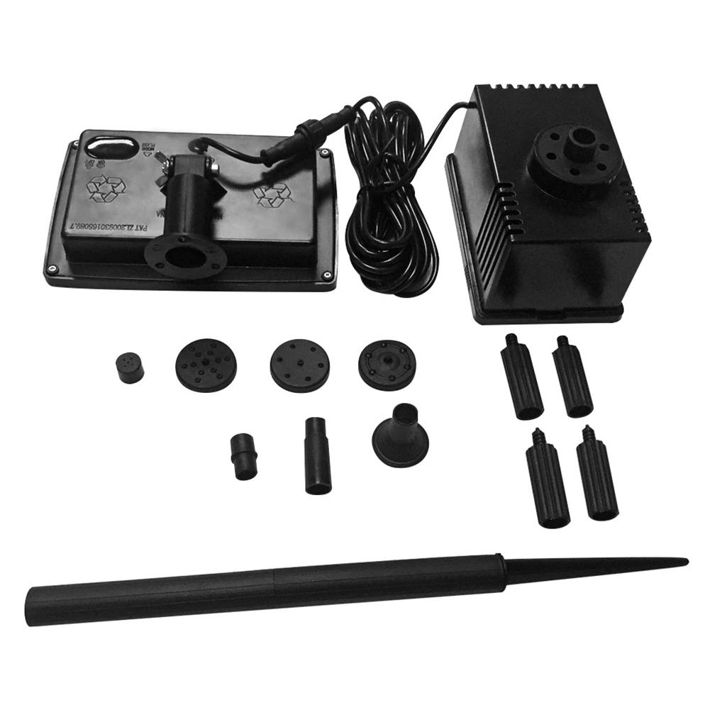 

Solar Powered Water Pump 7V Solar Powered Pump Submersible Fountain Pump Monocrystalline Silicon Easy Installation China Mainland