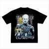 2026 Horror Movie Hellraiser Raise Ghost Eat Unisex Nail Head American Street Retro Short SleeveTshirt High Quality Unisexs Tshirts