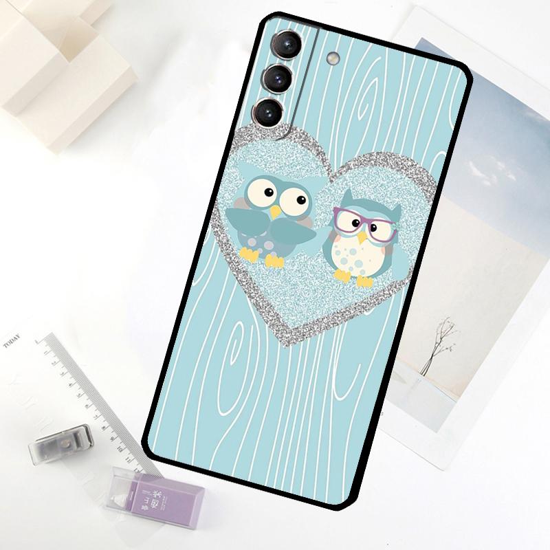 Baby Süle Eulen Handyhülle Für Samsung Galaxy S20 FE S21 S22 S23 S24 S25 S26 Ultra S10 S25 Plus S25 FE Hülle