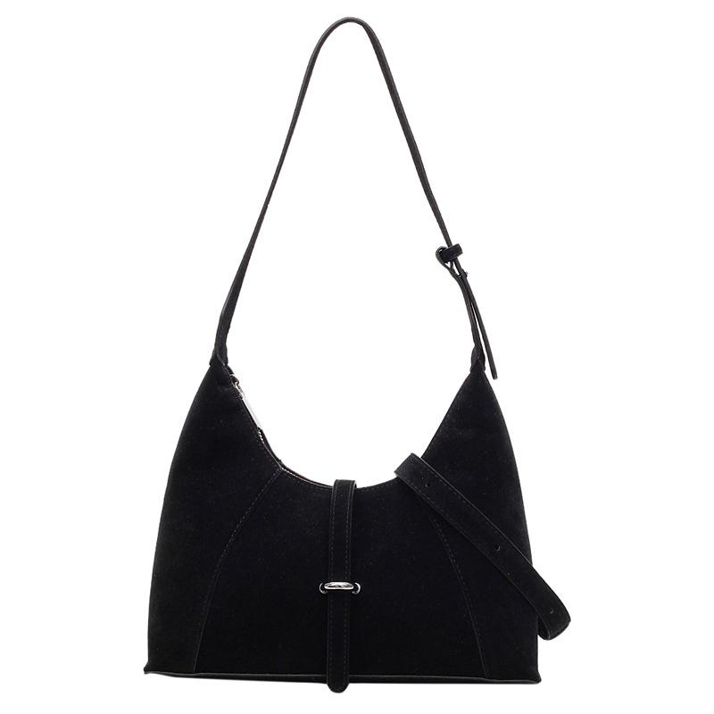 Retro Large-capacity Bag Autumn and Winter New Casual Matte Commuter Shoulder Messenger Bag Tote Bag