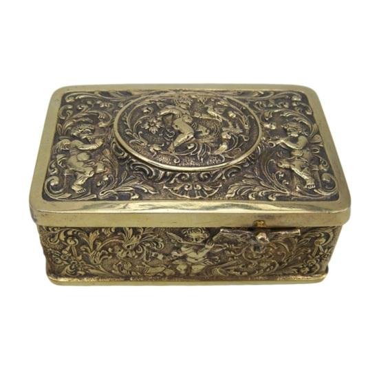 Automatic Popping Bird Metal Box Vintage Embossed Alloy Box Home Office Bookshelf Desktop Decoration Collectible Ornament