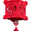 Chinese Lantern Lucky Decorative,Cube, Spring Festival Decor Year for Wedding