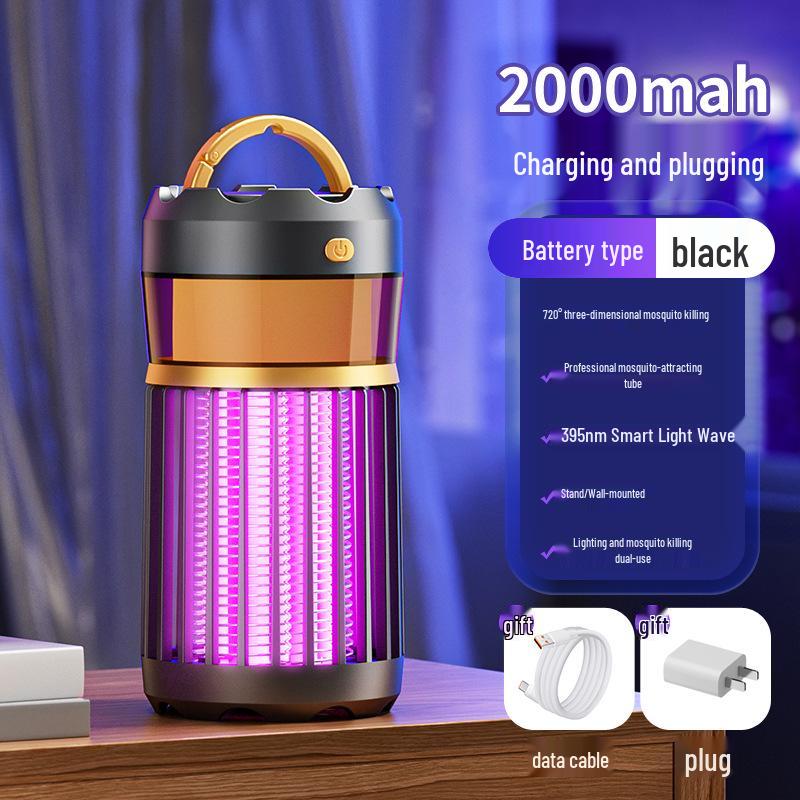 3-in-1 Camping and Home Night Light with Electric Mosquito Killer