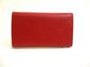 Authentic PRADA Red Saffiano Metal Leather 6 Pics Key Chain #a909  Refurbished