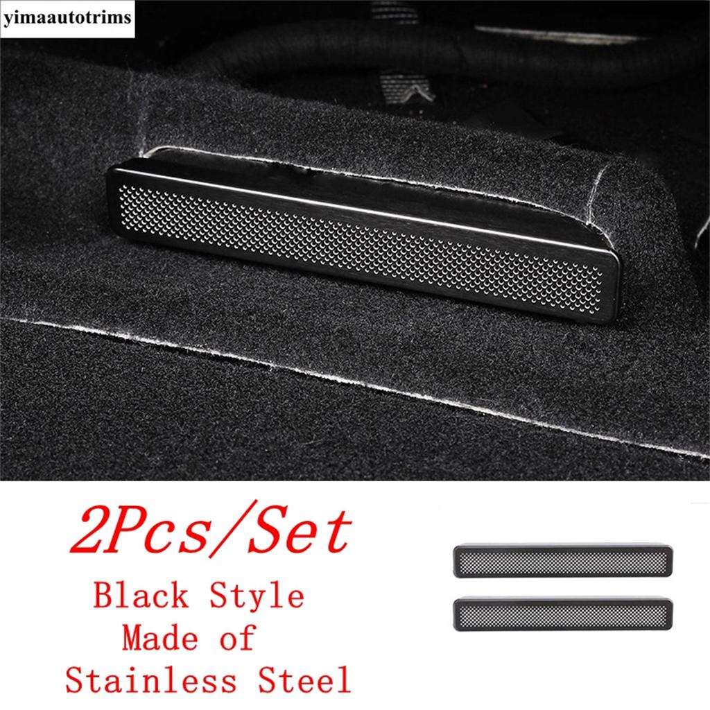 Seat Under Floor Air AC Conditioning Vent Outlet Dust Cover Stainless Steel Accessories For Geely Boyue L / Starray  2024
