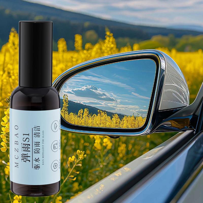 Car Anti-Fog Spray 50ml Car Window Anti-Fog Spray Portable Car Anti-Fog Agent For Auto SUV RV Motorcycle Glass Rearview Mirrors