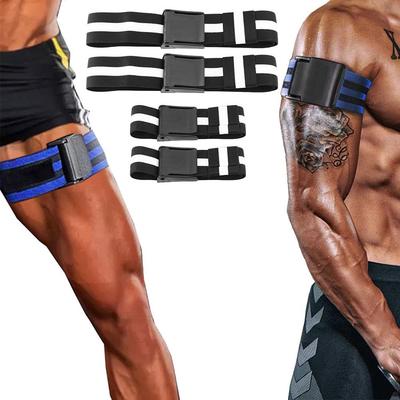 2'li Paket Fitness Egzersiz Bantları Kayış Kol Kası Antrenman Bantları Halter Kaslar Kan Akışı