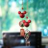 New Year Zodiac Mickey Rearview Mirror Pendant - Cute Cartoon Design for Safe Journeys