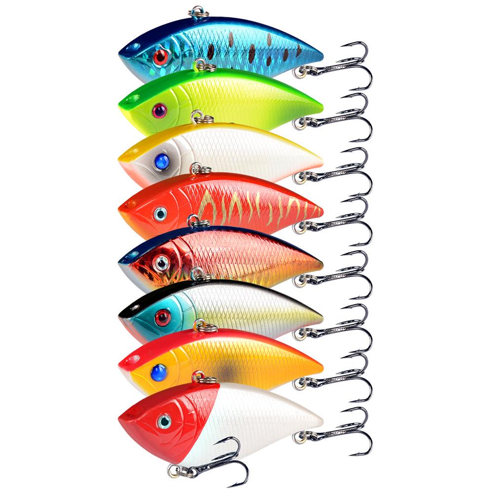 Vibration Lure Set, 11g for Long Casts, All Water Layers, Universal Bass Fishing Artificial Bait