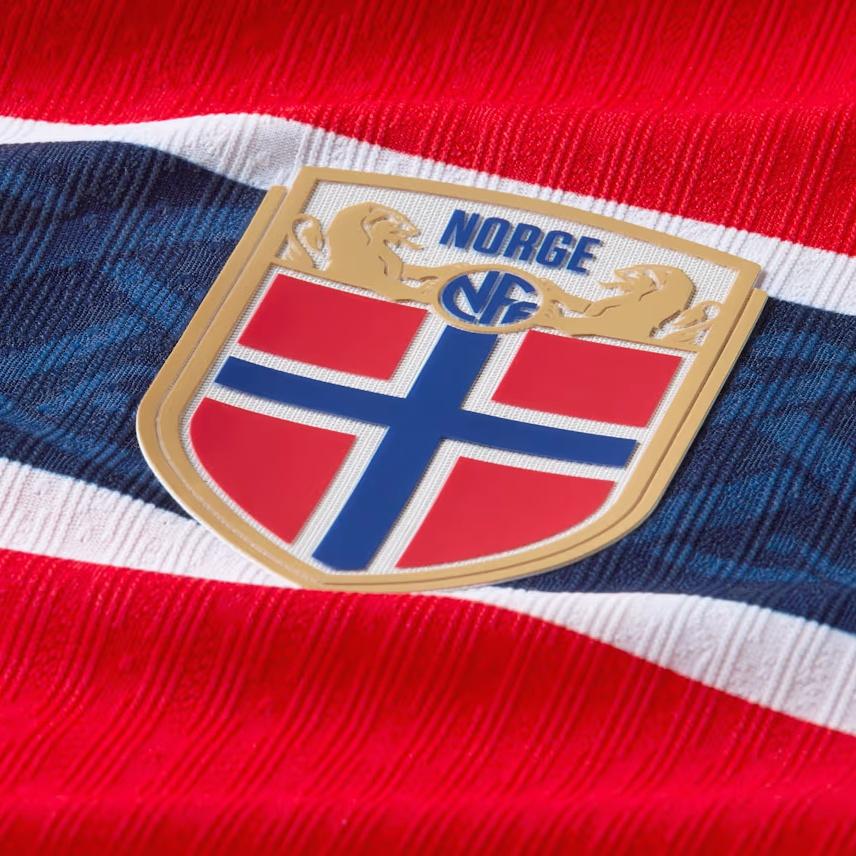 Nike Norway 2026/27 Match Home Aero-FIT Authentic Jersey 'Chile Red White' Men's IB5170-673