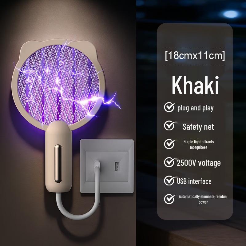 OLOEY Rechargeable Electric Mosquito Swatter Lamp