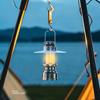 Portable Rechargeable LED Camping Lantern 3 Adjustable Brightness Modes Waterproof 10H Runtime with Metal Hook