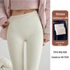 Plus-Size Fleece-Lined Shark Pants: High-Waisted, Thick, and Warm Yoga Leggings for Autumn/Winter 2025