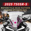 Suitable for 2025 CFMOTO 750SR-S Reflective Windshield/Front Fairing Decals Precision-Cut Weatherproof Anti-Stain Mod Parts