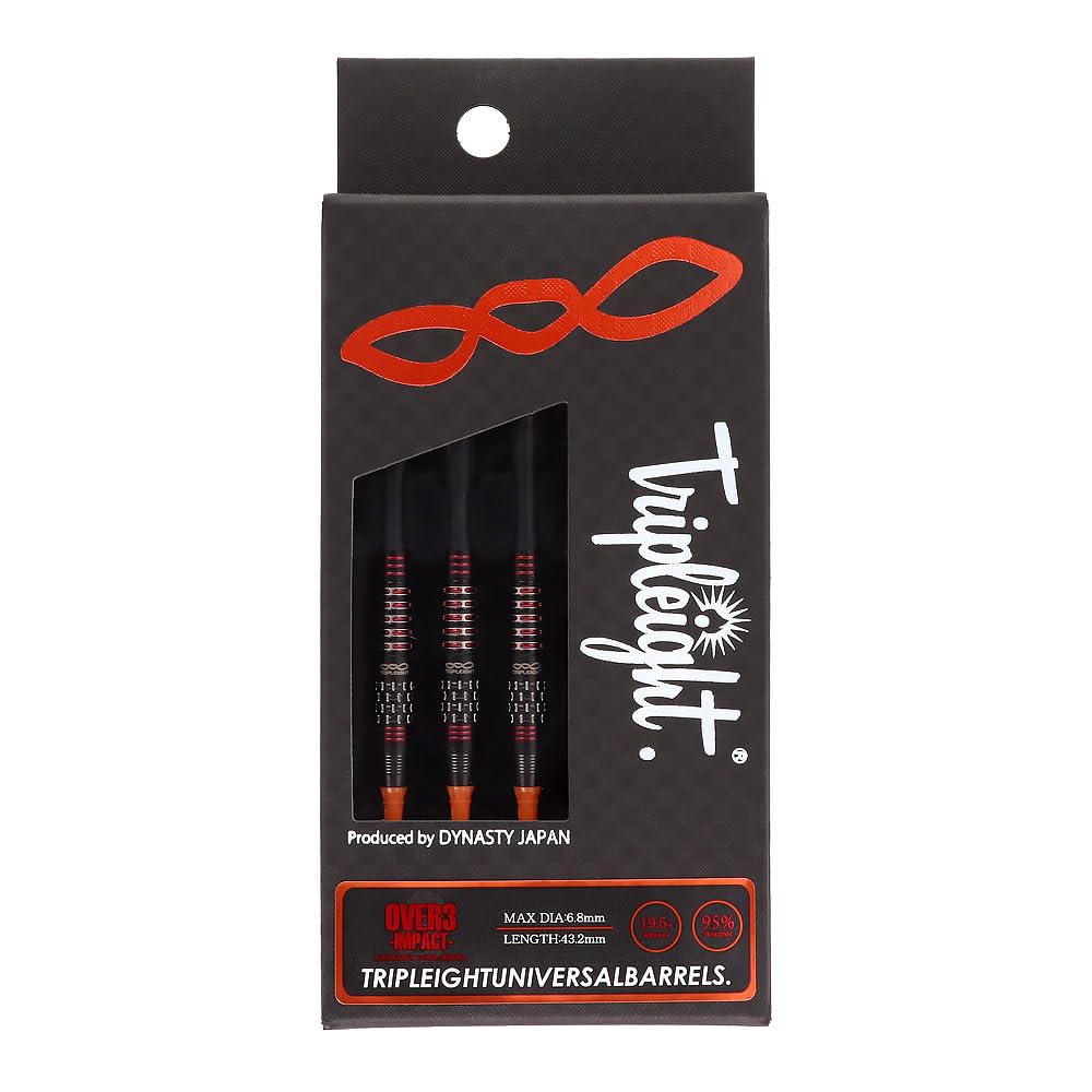 DYNASTY TRIPLEIGHT OVER3 Over 3 Impact 2BA Yuta Ichikawa Model Darts Barrel Dart Set -IMPACT-
