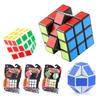 Classic 5.7cm Kids Magic Cube Puzzle With Smooth Turning And Colorful Design For Brain Development