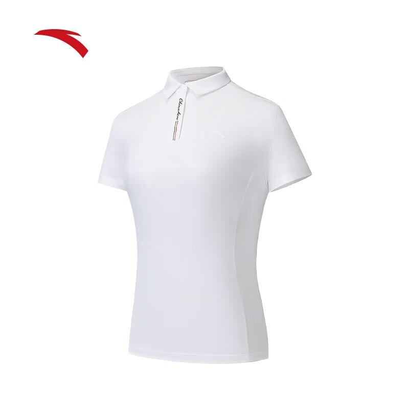 Anta Women s Ice Silk Short-Sleeve Polo Shirt S