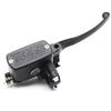 Black Universal 7/8" 22mm Motorcycle Front Brake Clutch Master Cylinder Hydraulic Pump Lever For Honda Yamaha Suzuki Kawasaki
