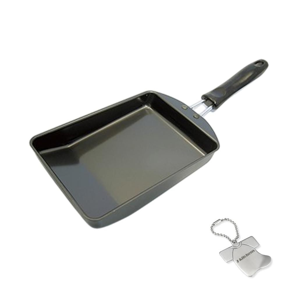 Frying Egg IH Made in Original Shaped Can Opener Included J-kitchens Pan, Fryer, Gas, Compatible, Japan, T-Shirt