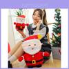 Festive Plush Toy Reindeer Doll Perfect For Christmas Holiday Home Decoration 25cm And 50cm