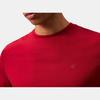 Calvin Klein Breathable Comfortable Letter Round Neck Short Sleeve T-Shirt Men Tops Burgundy 40HM265-643